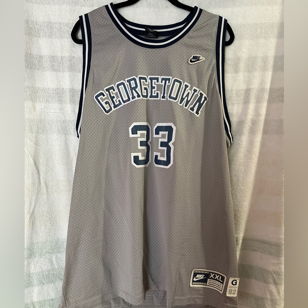 Nike Swingman Authentic Jersey Patrick Ewing Geor… - image 1